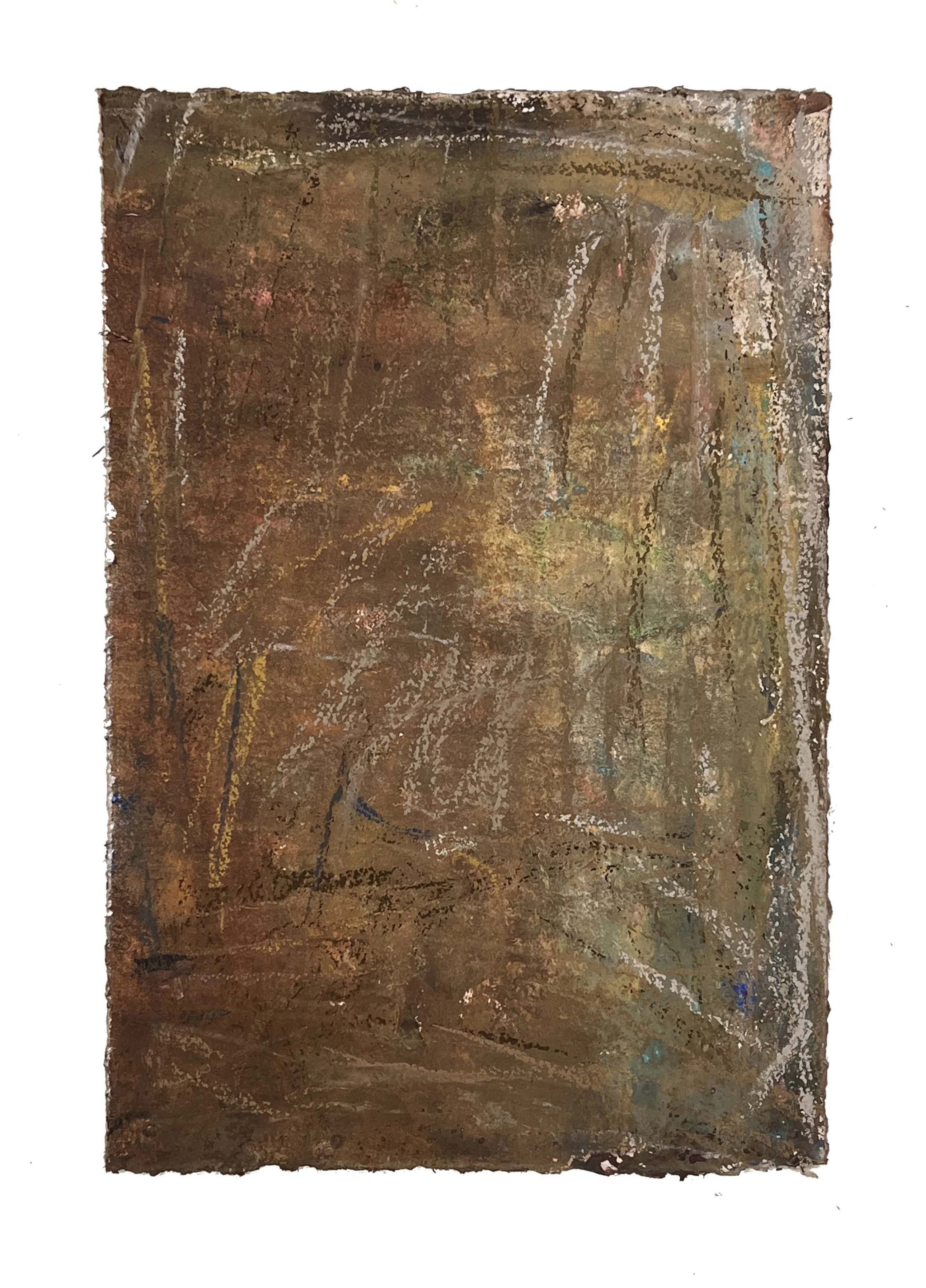  22” x 15”, watercolor and pastel on paper, 2025-2026 