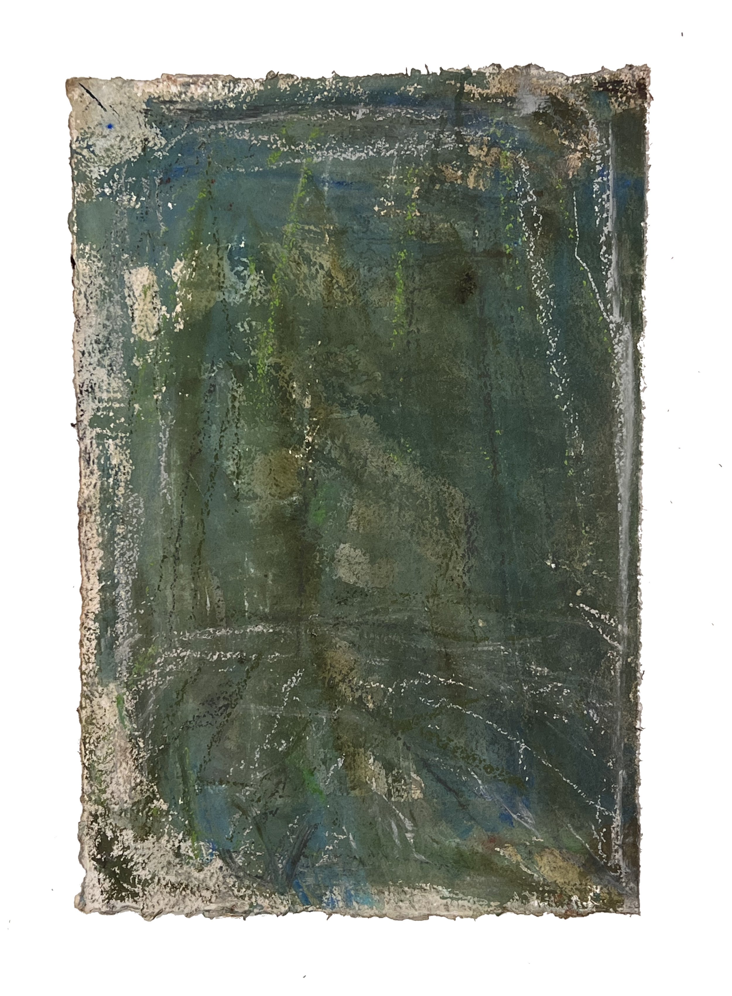  22” x 15”, watercolor and pastel on paper, 2025-2026 