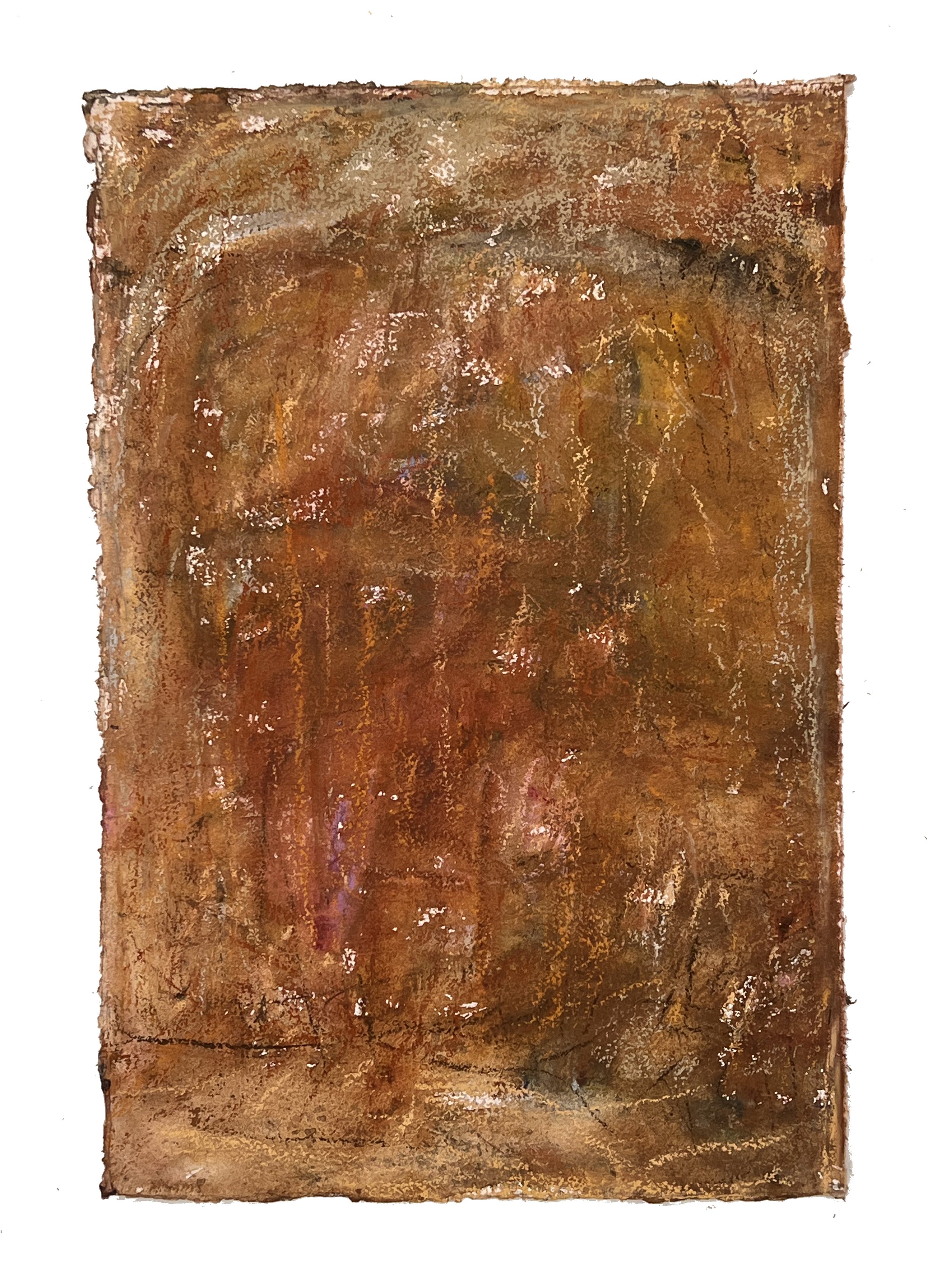  22” x 15”, watercolor and pastel on paper, 2025-2026 