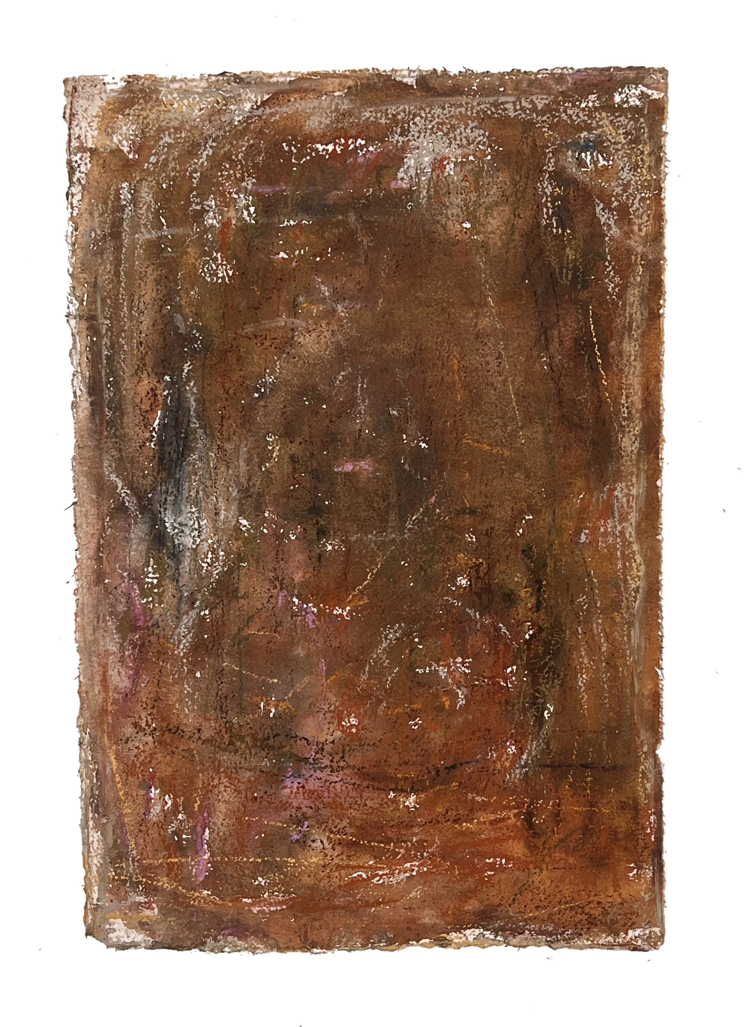  22” x 15”, watercolor and pastel on paper, 2025-2026 
