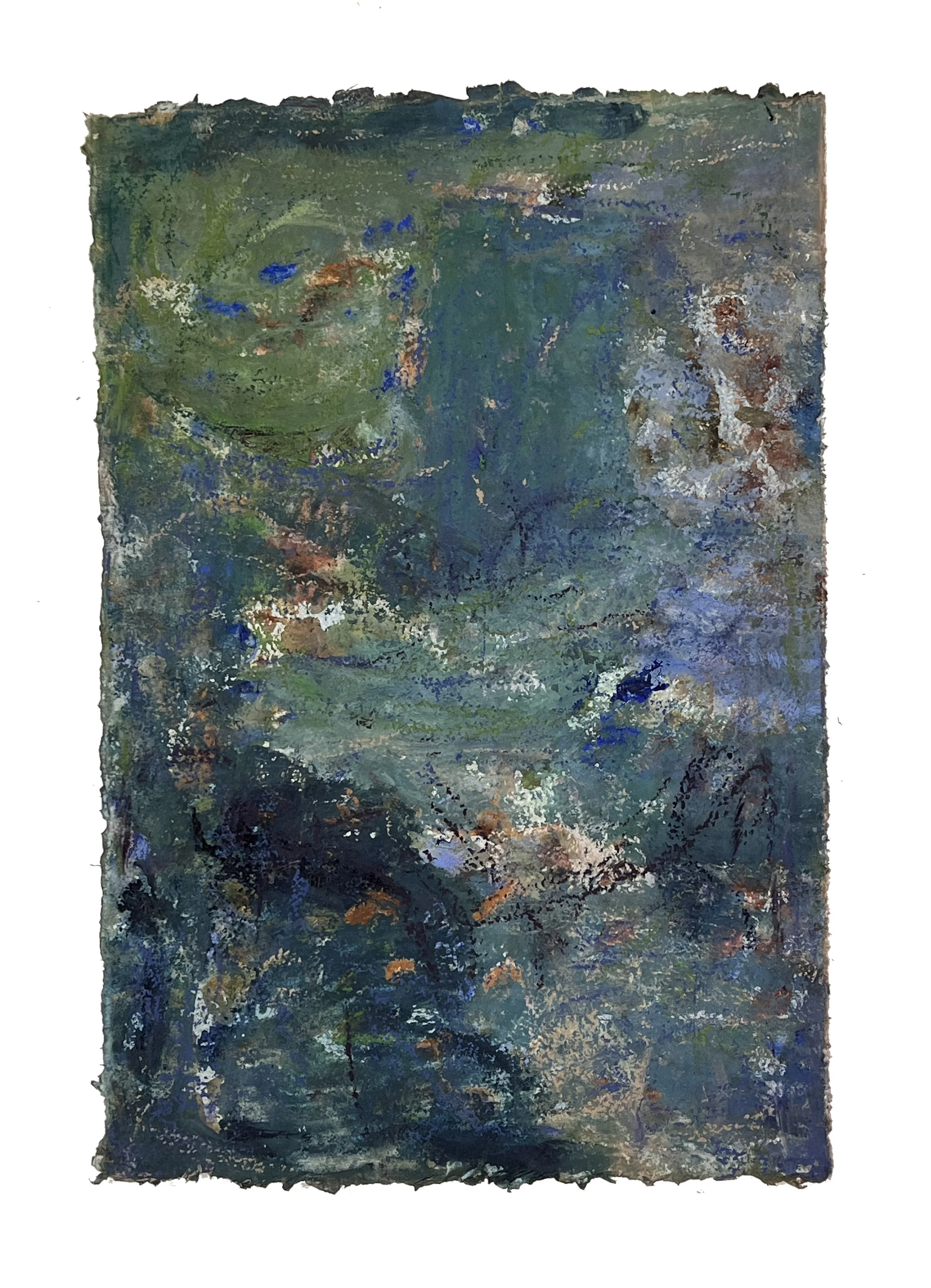  22” x 15”, watercolor and pastel on paper, 2025-2026 