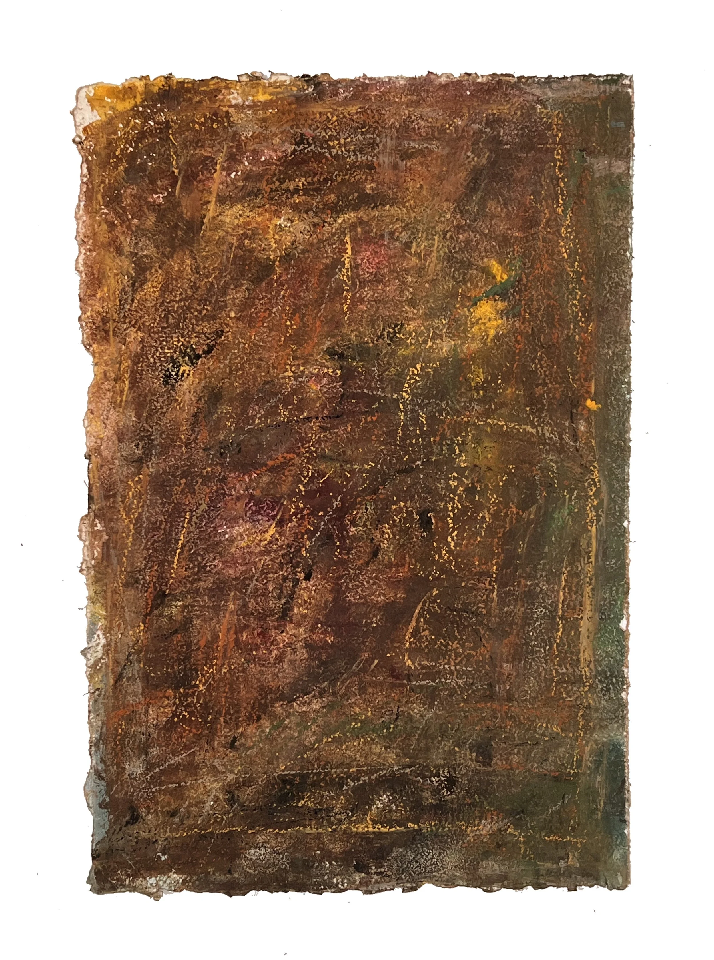  22” x 15”, watercolor and pastel on paper, 2025-2026 