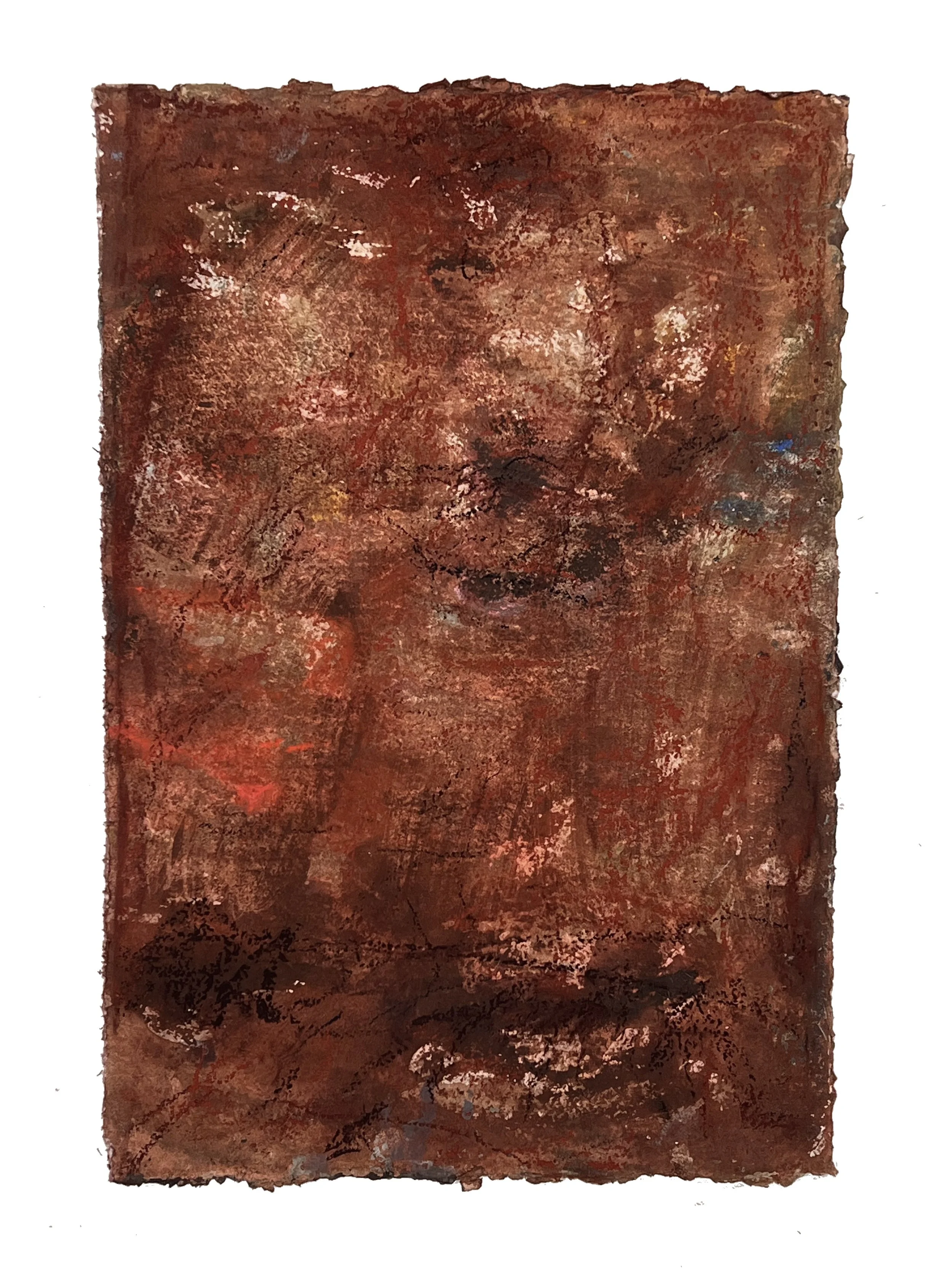  22” x 15”, watercolor and pastel on paper, 2025-2026 