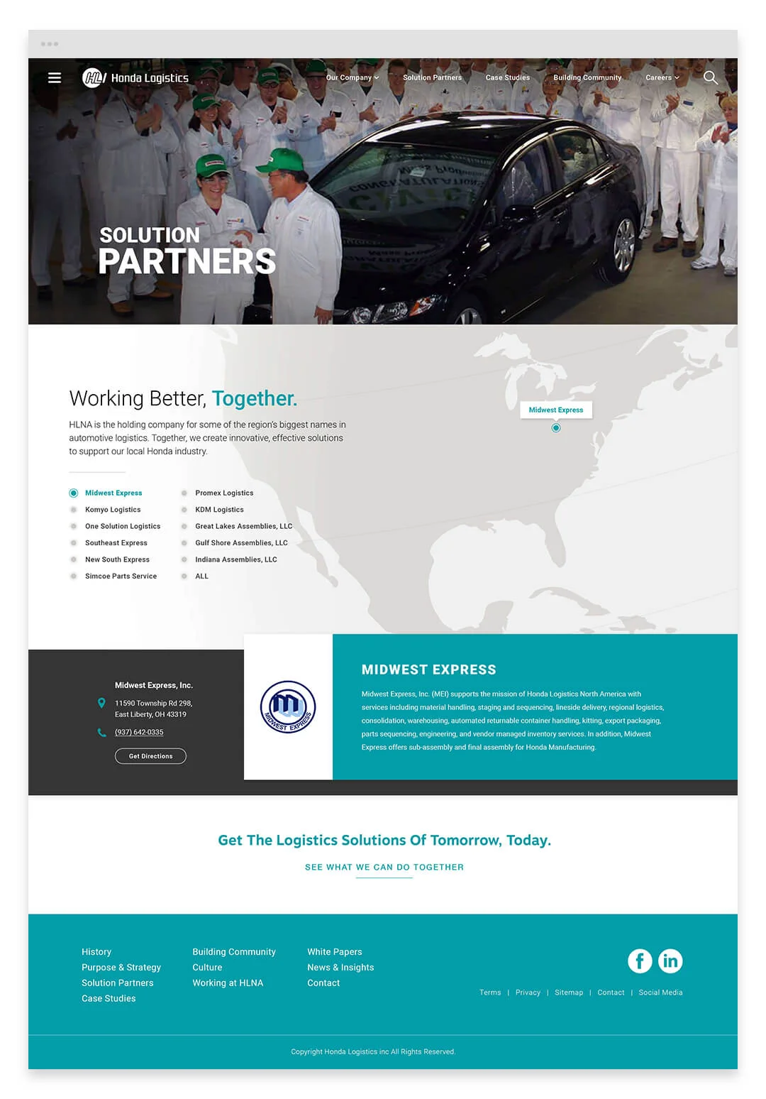 Solution Partners Page