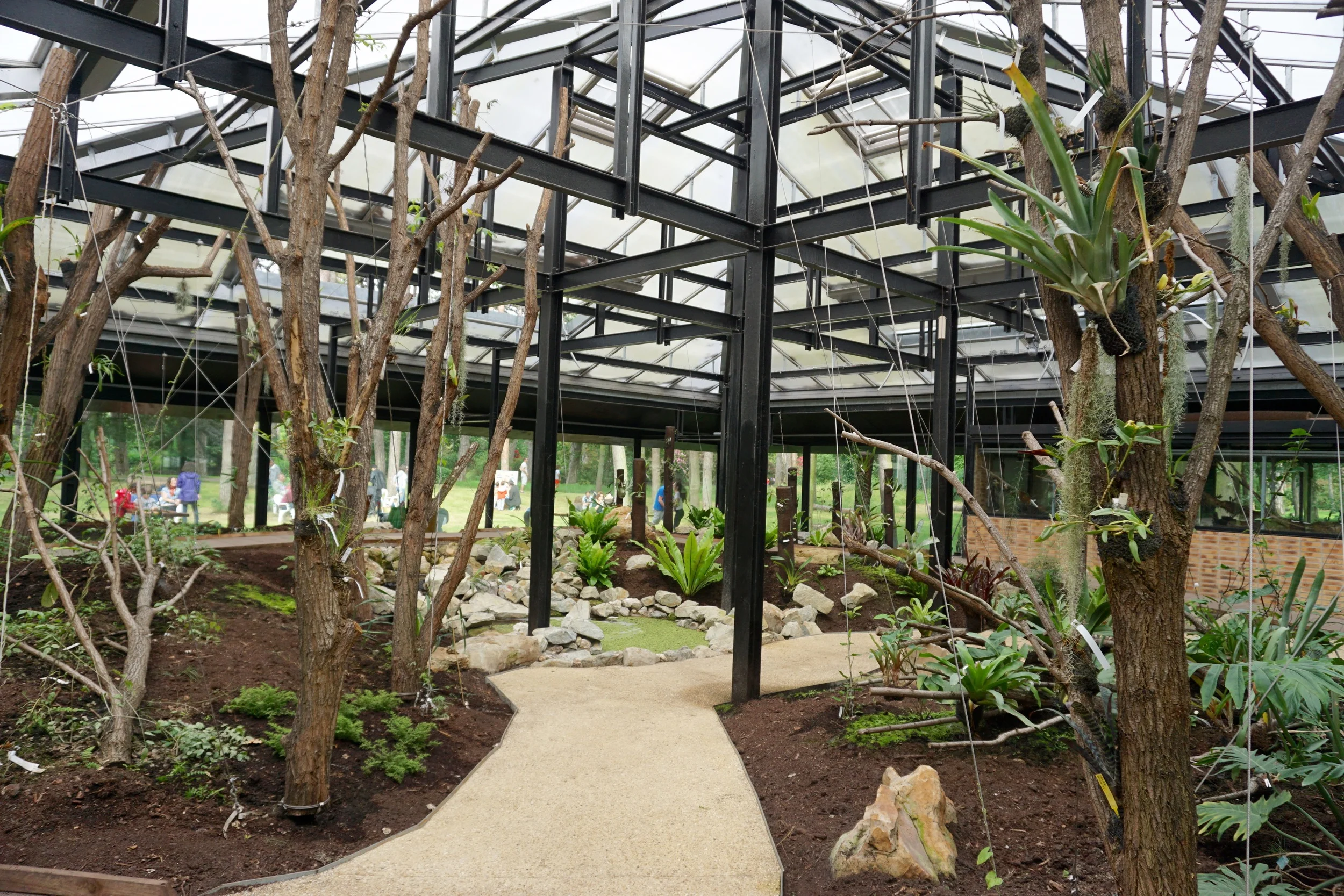 one of the park greenhouses.