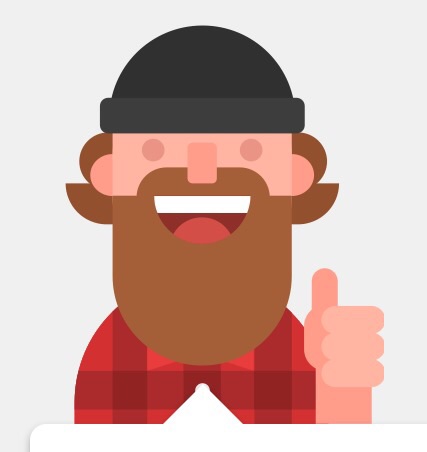 Duolingo lumberjack.