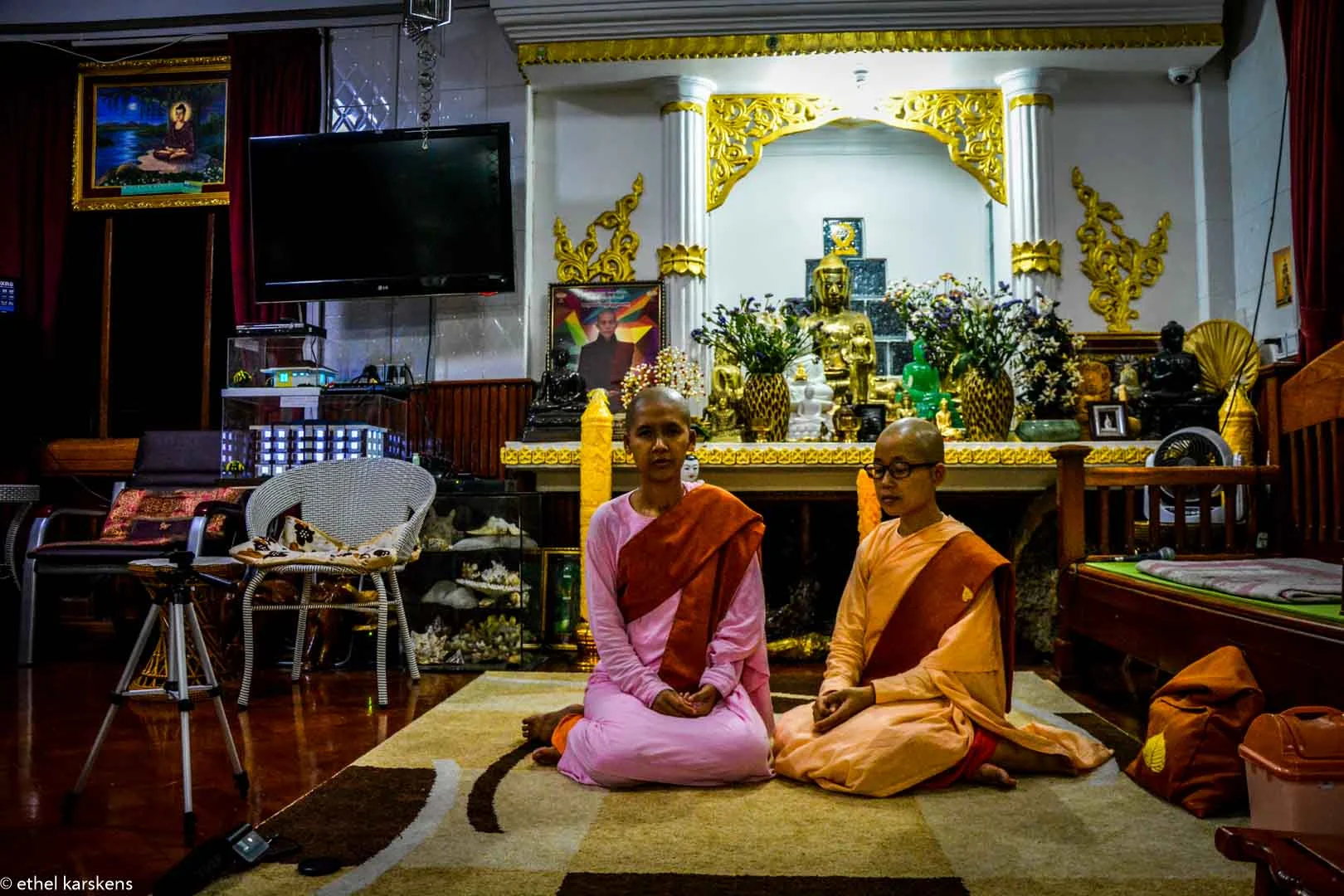 Femmes à Yangon