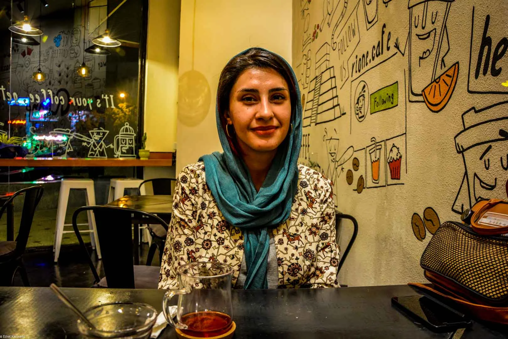 Farnoosh Nik, young entrepreneur in Tehran