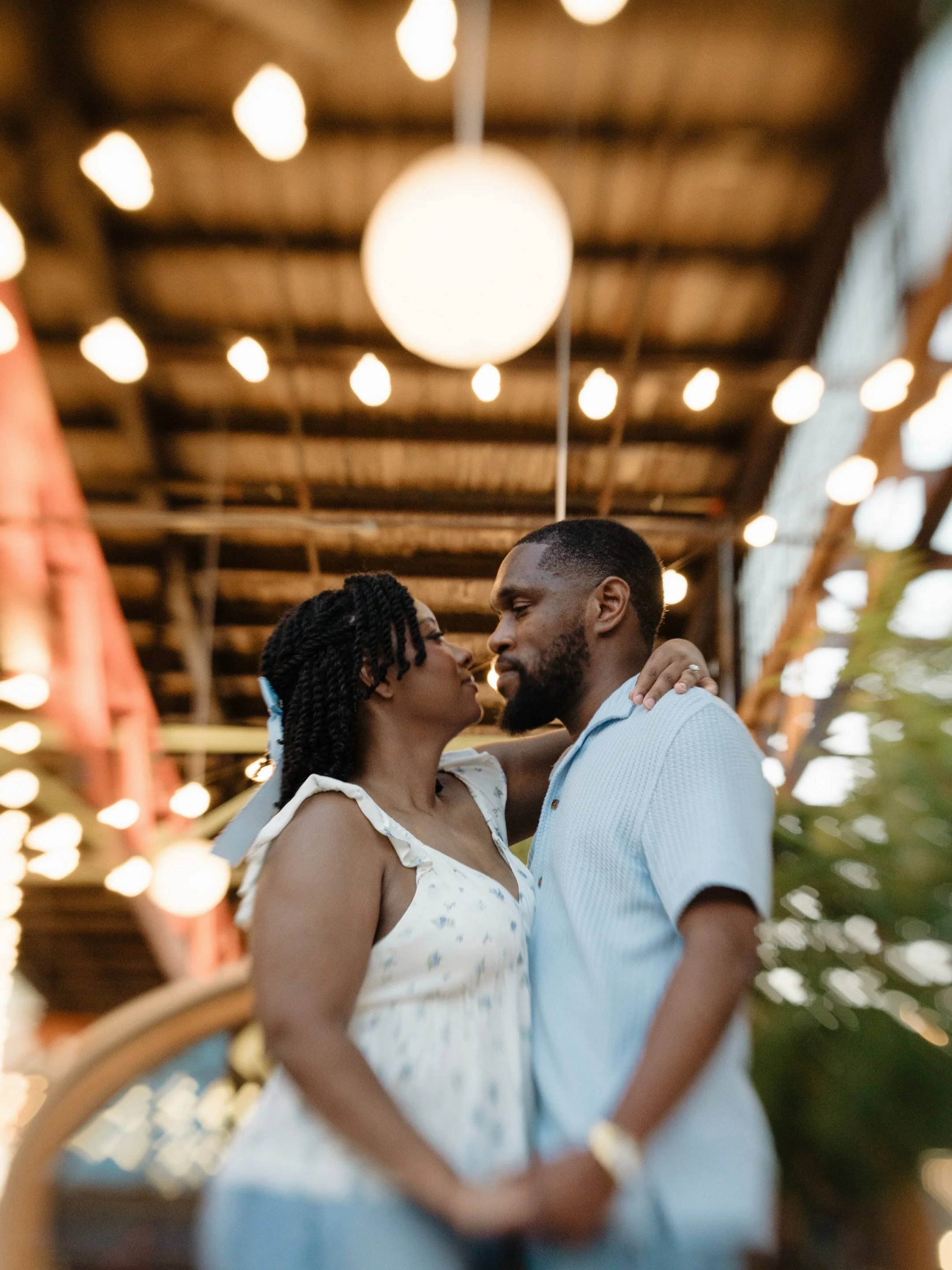 The colorful floral path of McGill Rose Gardens to the iconic architecture at Camp North End! This summer engagement session was amazing!🤩 I can&rsquo;t wait for their wedding!