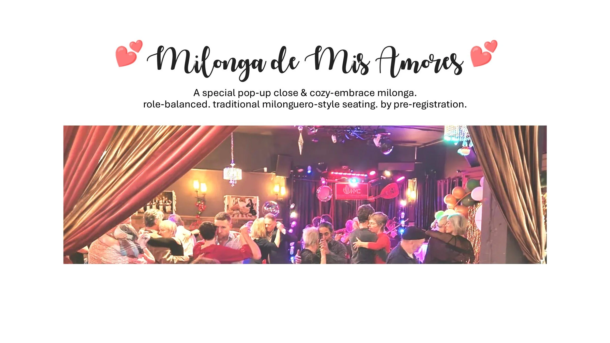 Milonga de Mis Amores w/ DJ Andrew Brown