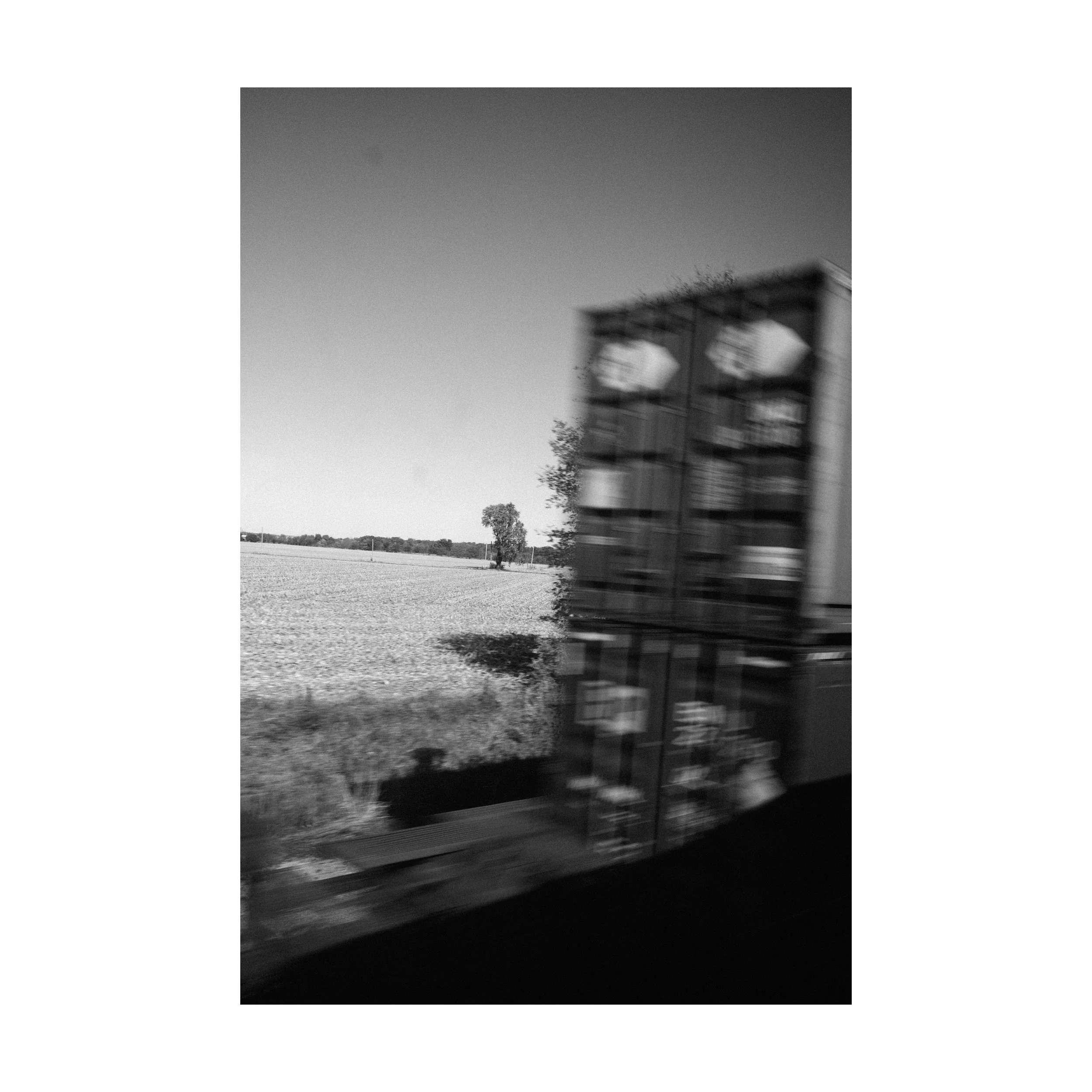 View from the Amtrak