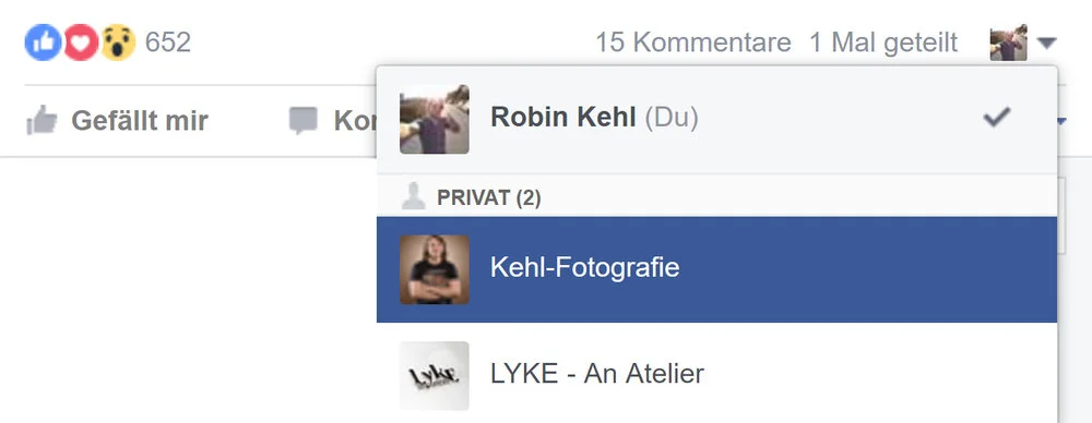 Mit der Fanpage kommentieren? Auf KEINEN FALL!