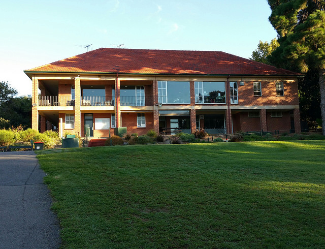 This is the existing large clubhouse and function centre in Possum Park / Pirltawardli (Park 1) run by the Council. However apparently this Park Lands intrusion is considered (by Council's consultants) to be too small.