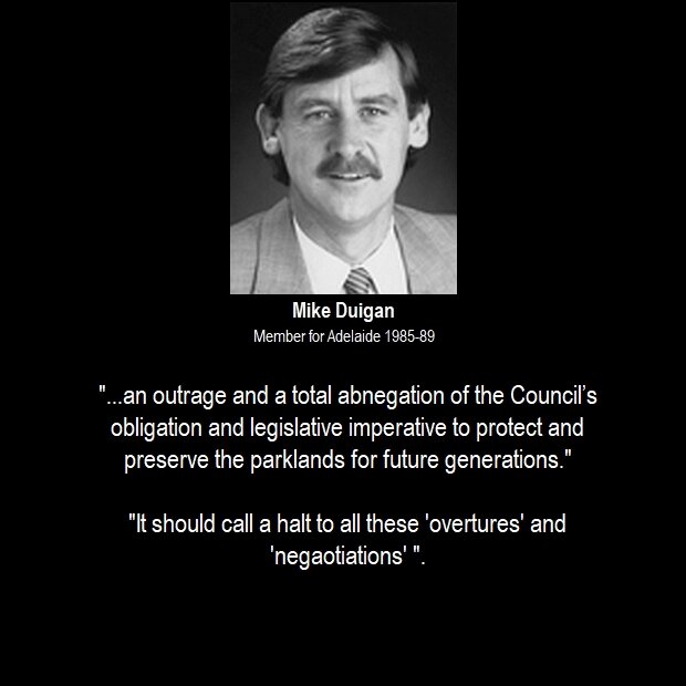  Mike Duigan (Member for Adelaide 1985-89)