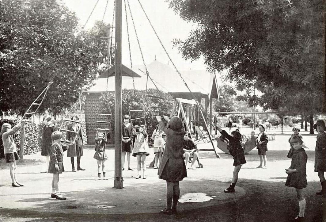 04 Playground -girls - 1928.JPG