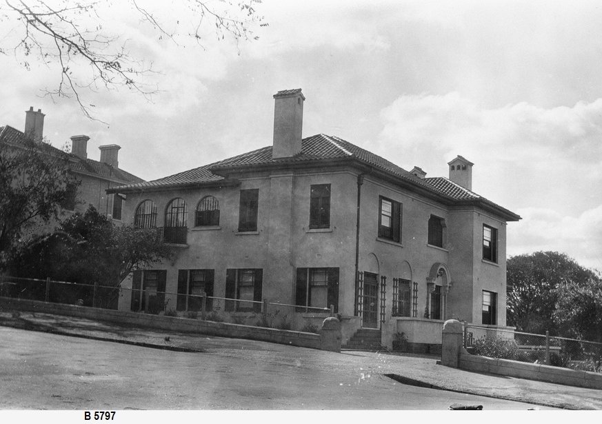 Wilcox house, Brougham Place, c1930.  Later to become part of St Ann's College