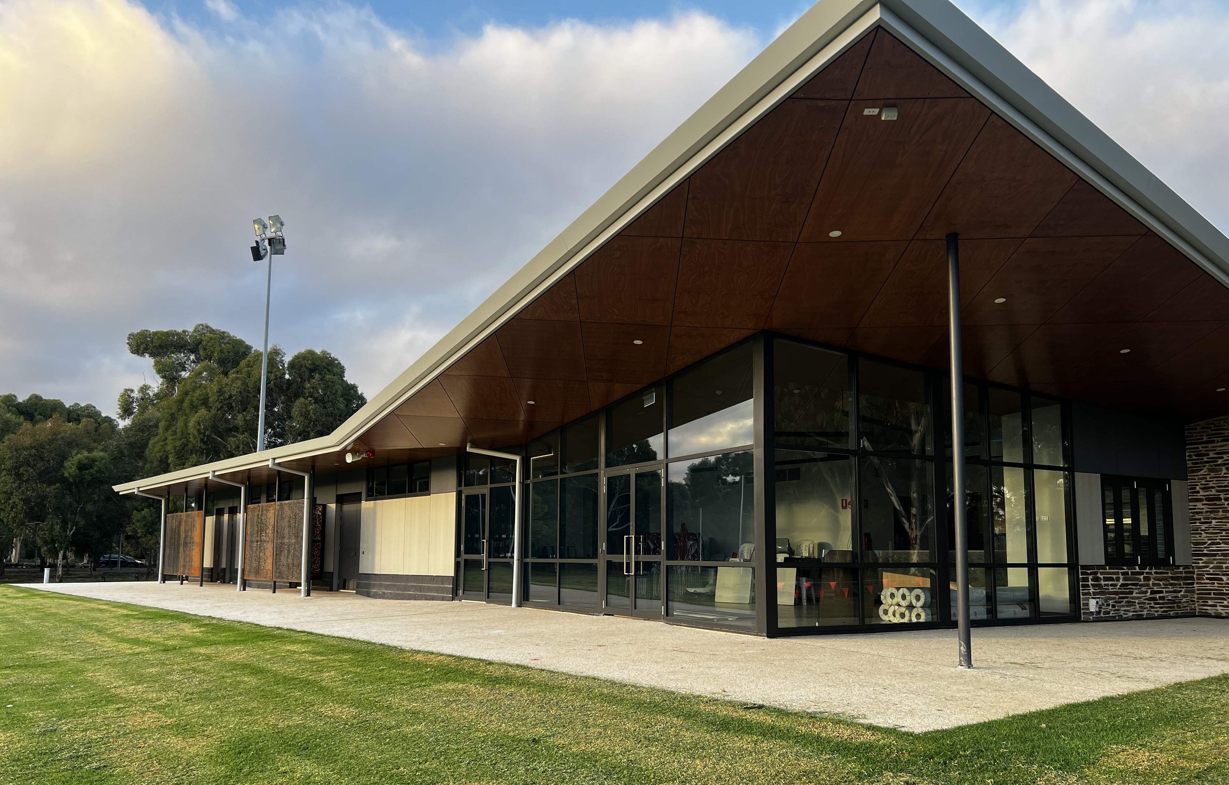 PAOC clubrooms, opened March 2023