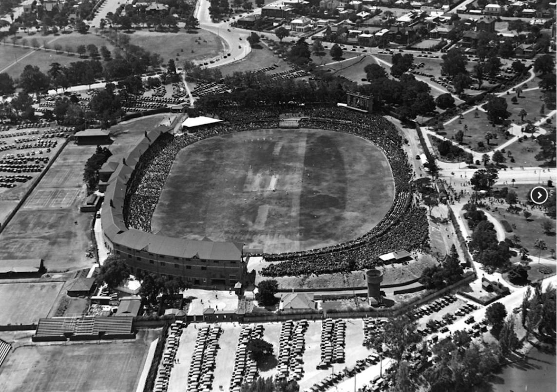 Adelaide Oval, 1928.  Pic: Darian Smith (Atkins archive)