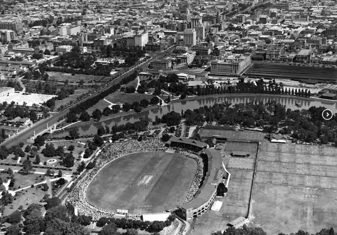 Adelaide Oval, 1935.  Pic: Darian Smith (Atkins archive)