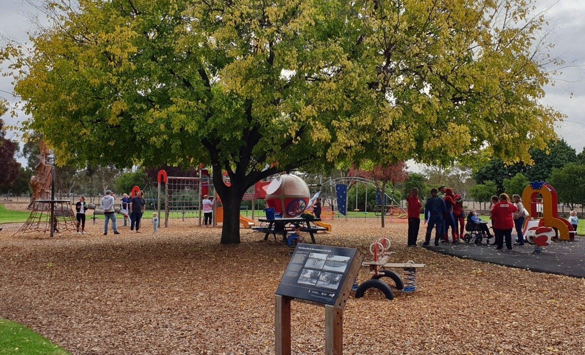 Our 2-hour Guided Walk next Sunday starts and finishes at this iconic Glover Playground off Lefevre Terrace - the go-to place for kids in North Adelaide since 1921. Why not bring the family along for the Guided Walk, and stay in the playground for a 