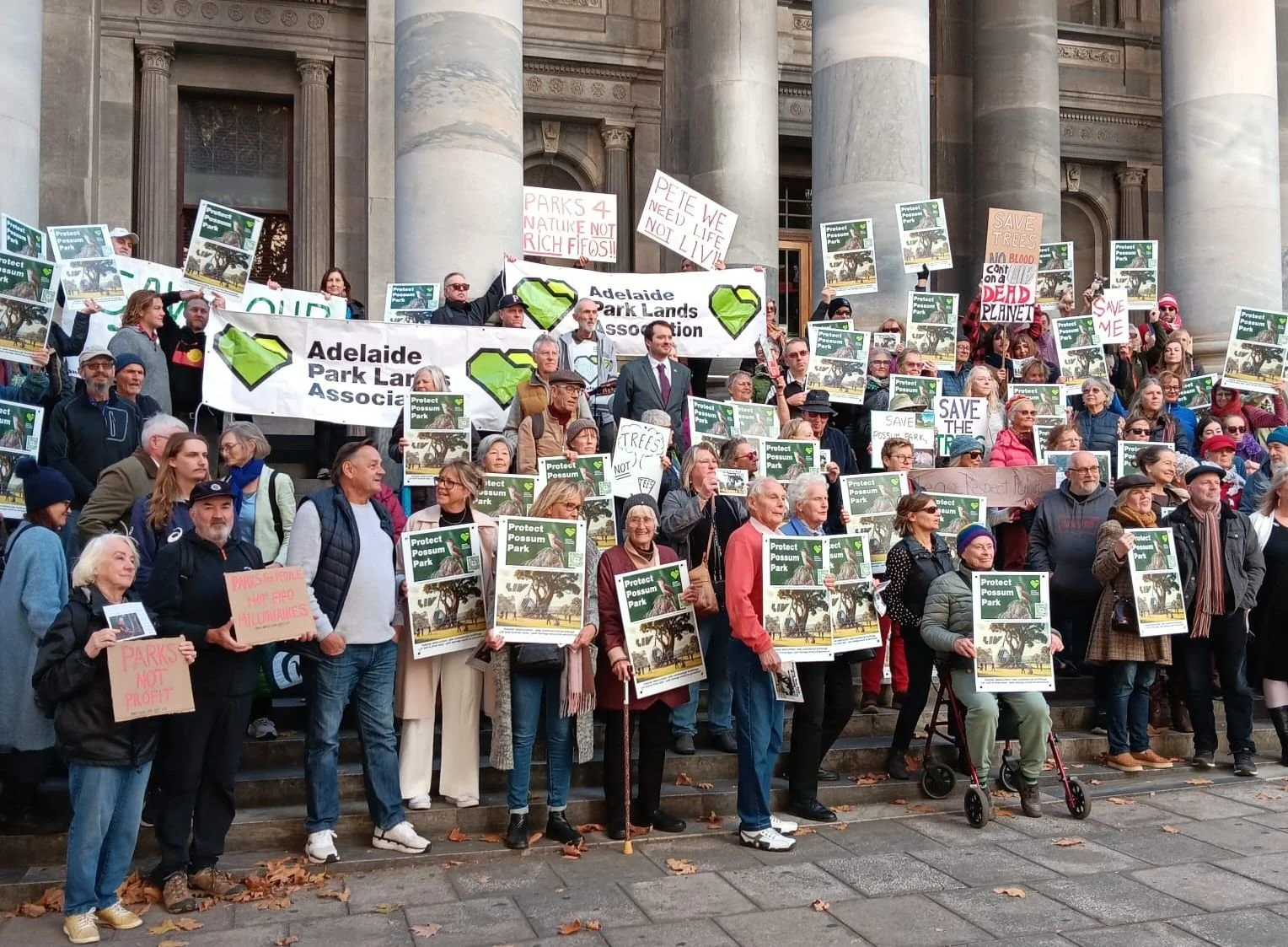 Protect Possum Park - gathering pace