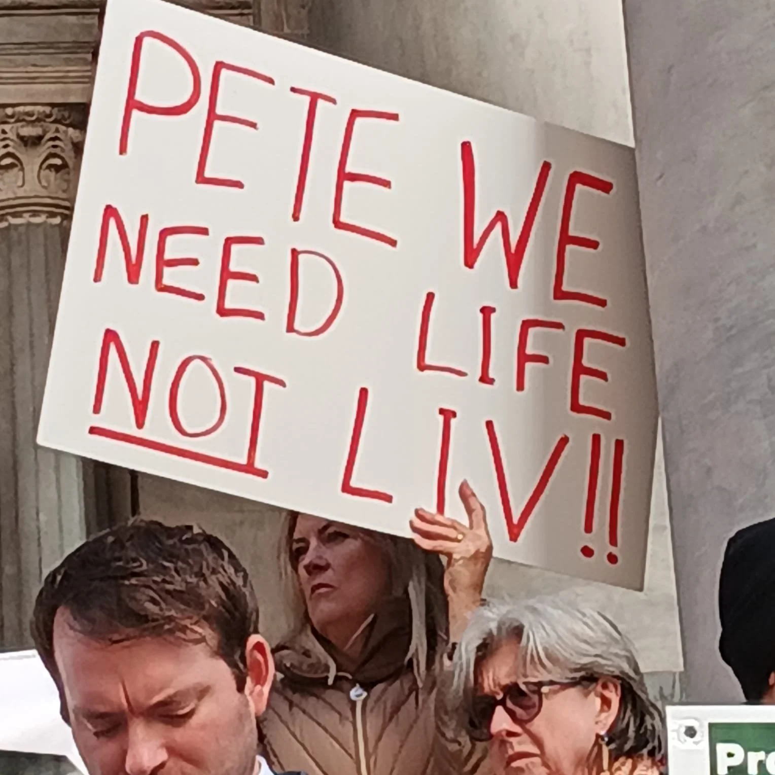 Scenes from the "Protect Possum Park" rally at Parliament House, on World Environment Day, 5 June 2025