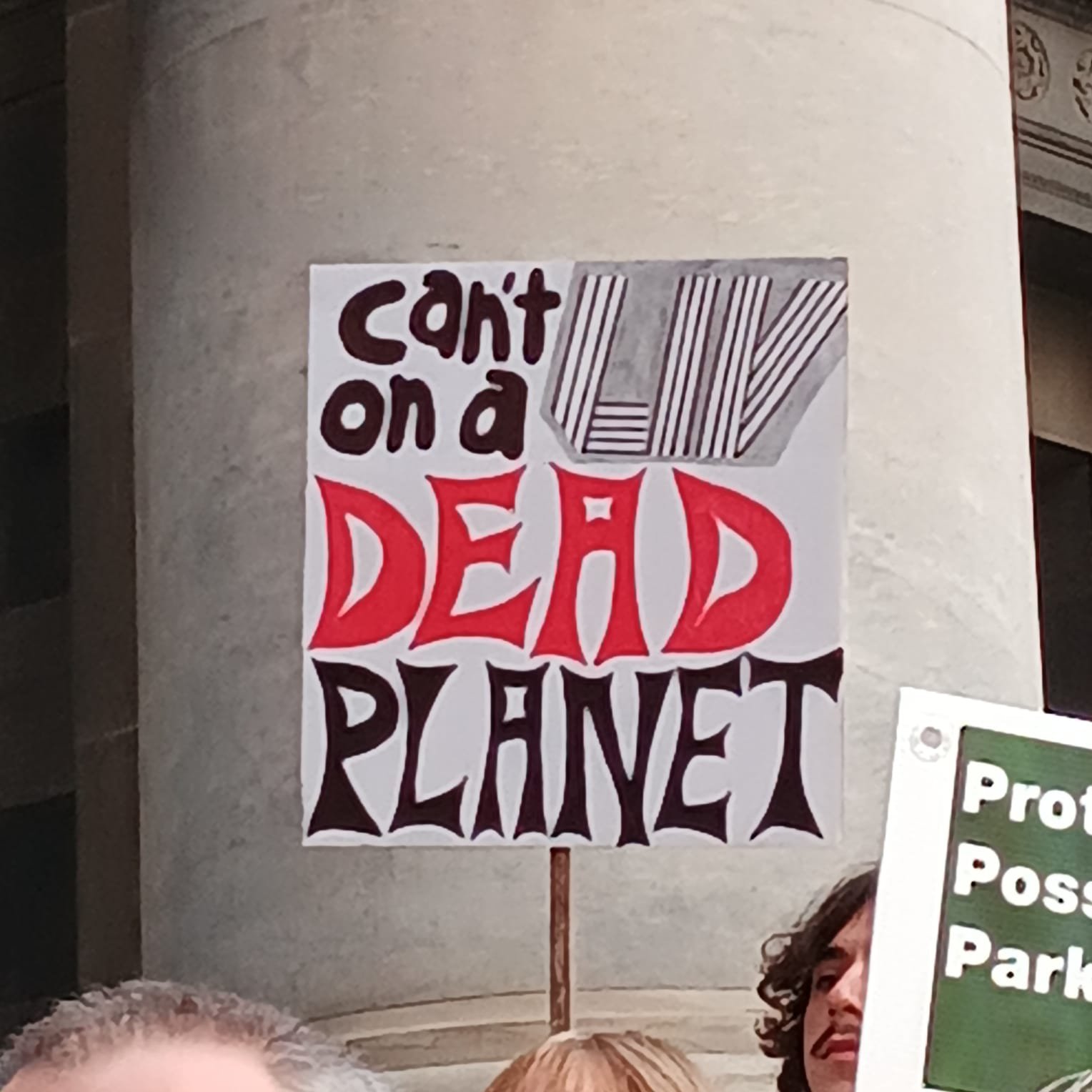 Scenes from the "Protect Possum Park" rally at Parliament House, on World Environment Day, 5 June 2025