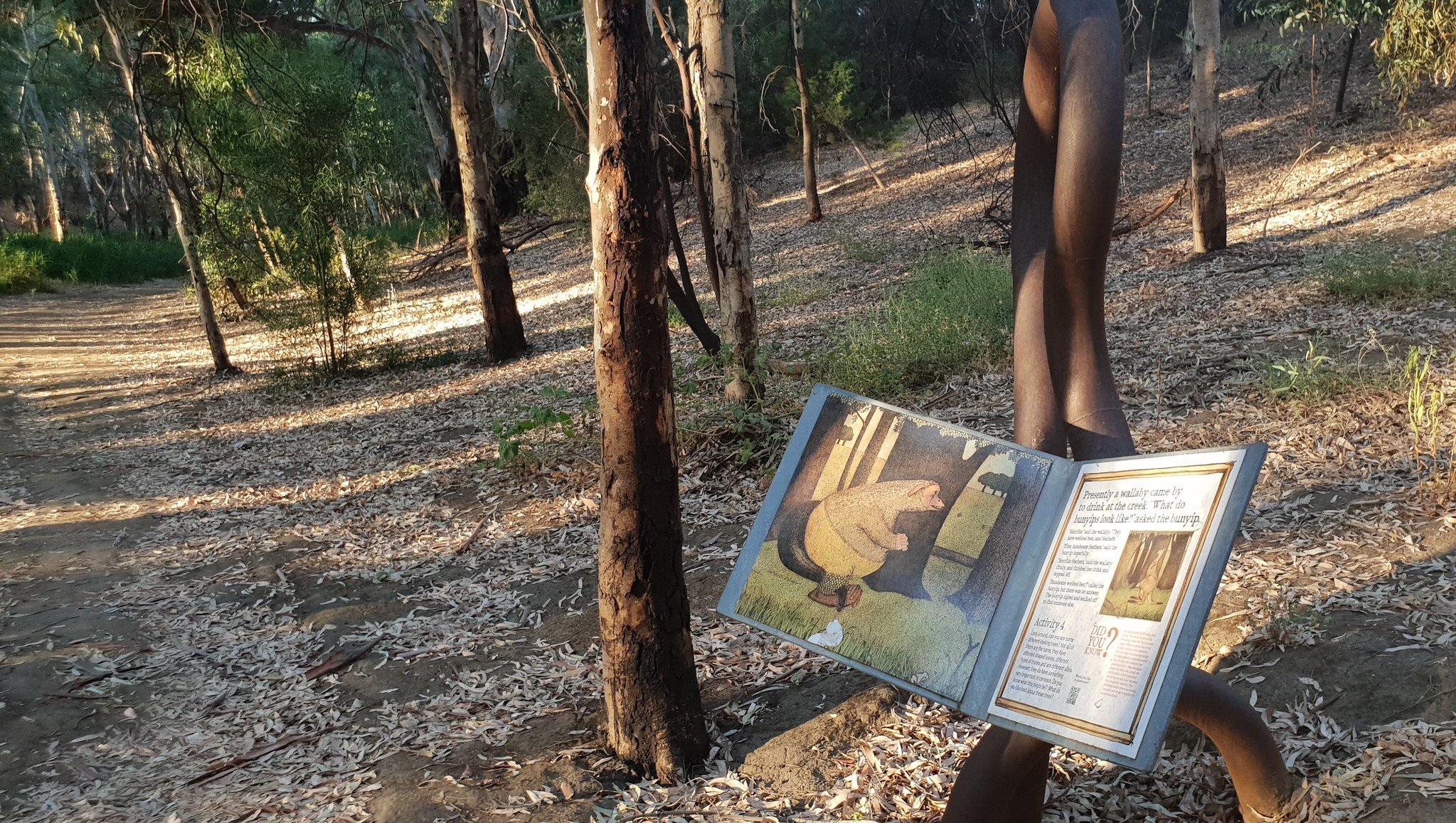 Your #adelaideparklands are full of surprises. Our Guided Walk this Sunday is off the beaten path, exploring the Bunyip Trail in John E Brown Park (Park 27A of your #adelaideparklands). Bring the kids and we'll read the story as we go. 

Click the li