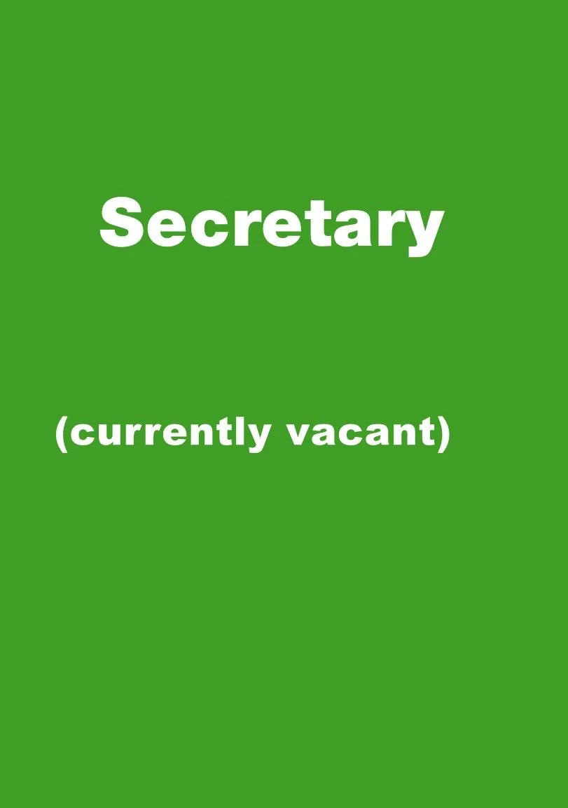 Secretary currently vacant.jpg