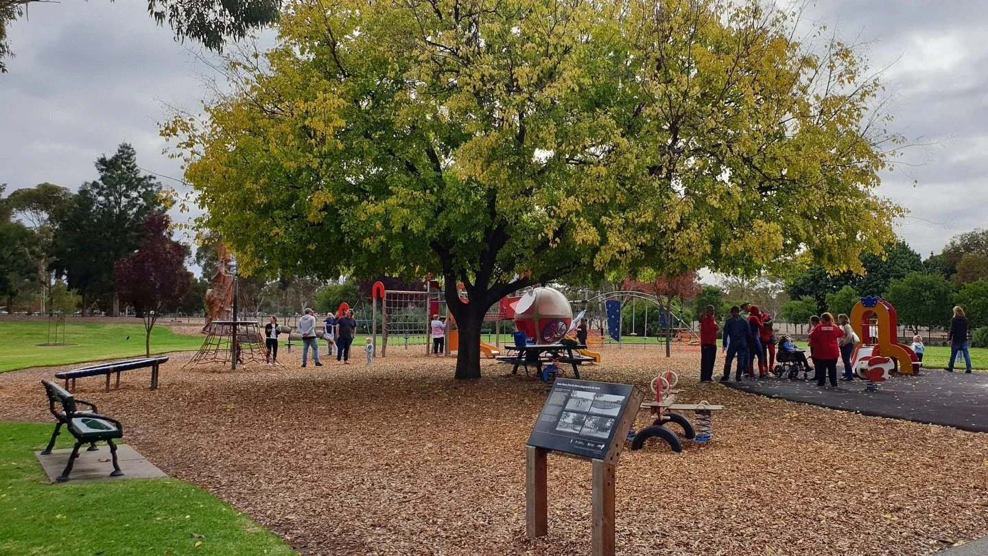Our 2-hour Guided Walk next Sunday starts and finishes at this iconic Glover Playground off Lefevre Terrace - the go-to place for kids in North Adelaide since 1921. Bring the family along for the Guided Walk, and stay in the playground for a picnic a