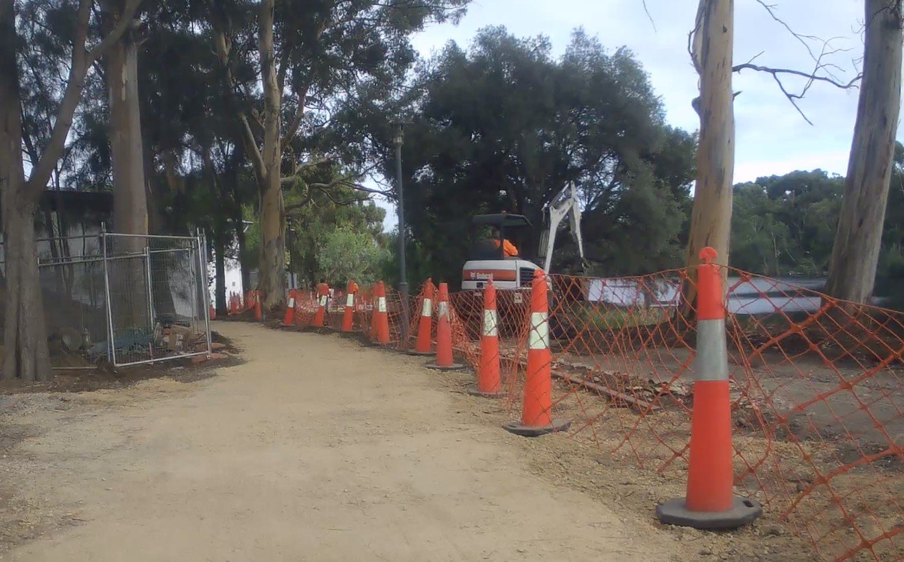Path upgrade works continue