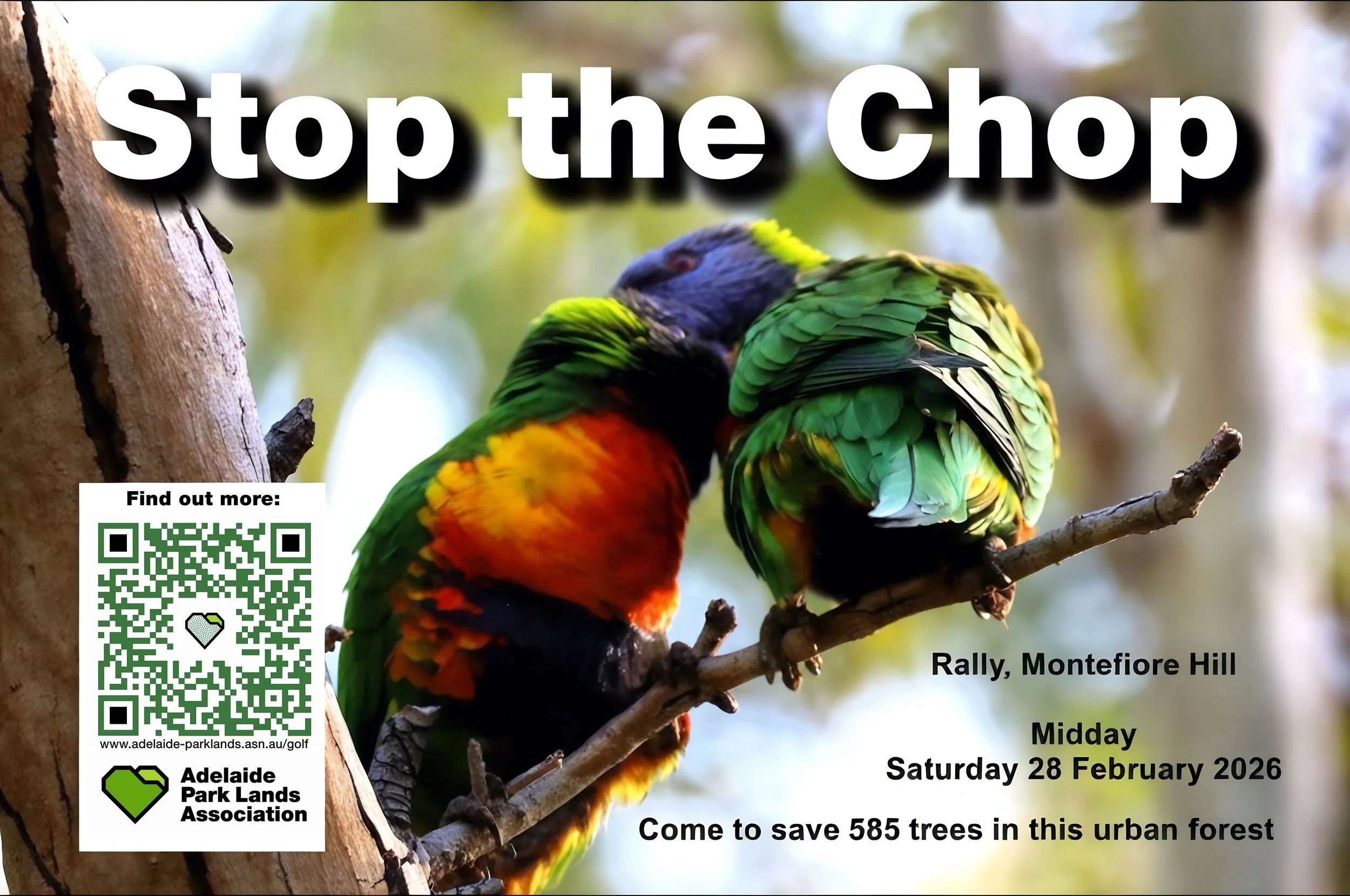Stop the Chop rally