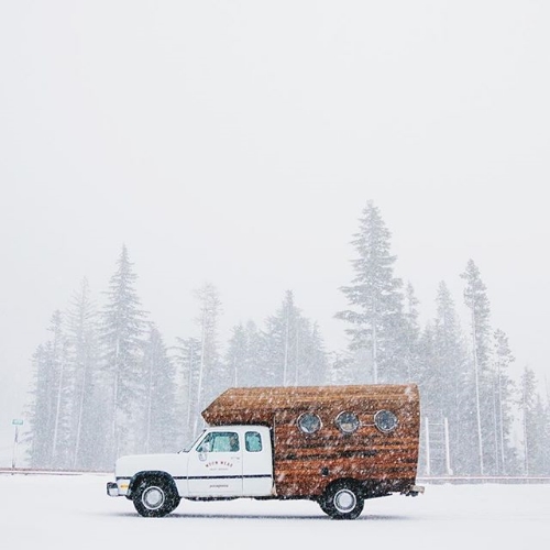 Delia the Worn Wear truck - where the magic happens