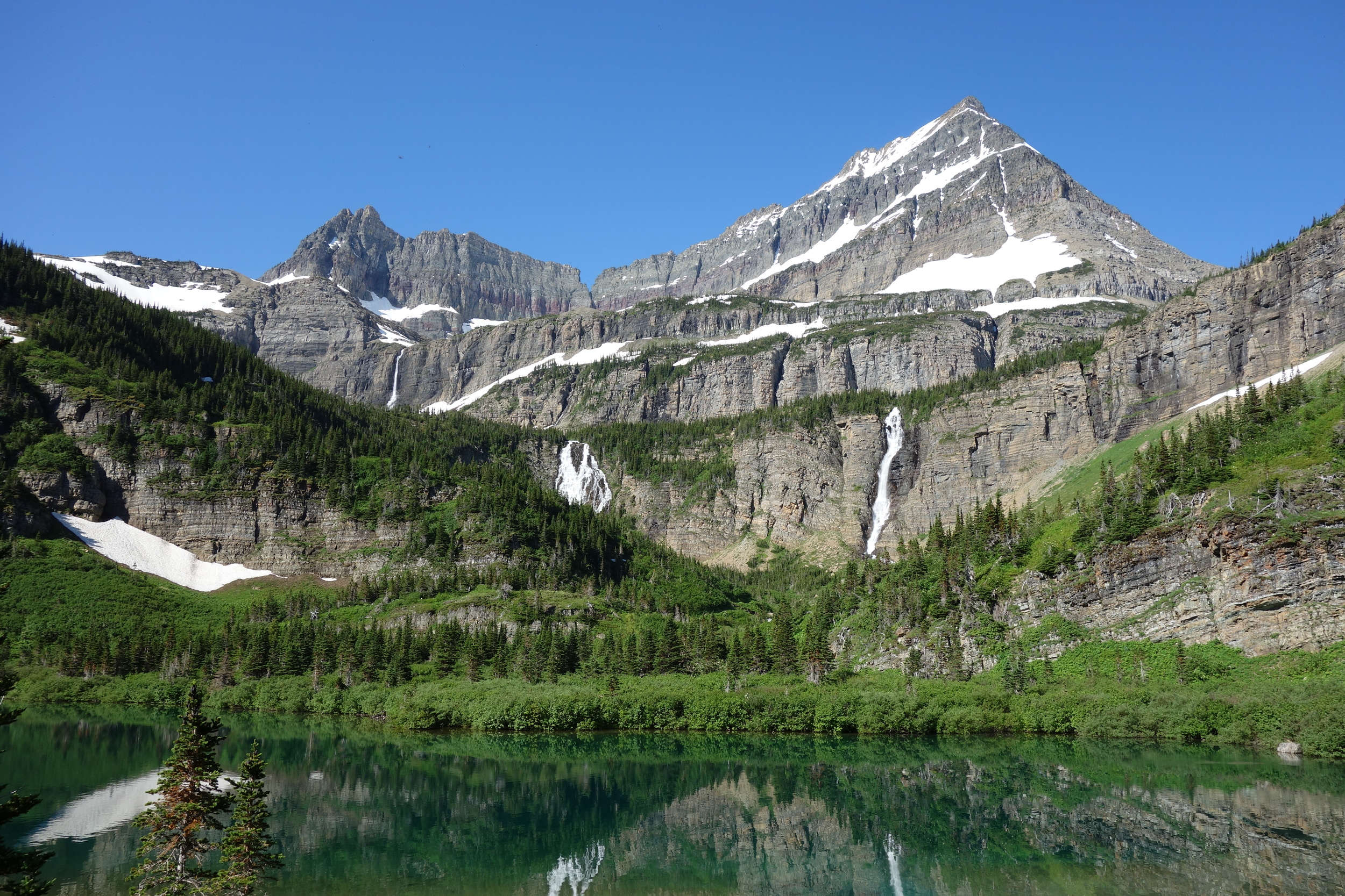 Heading up to Stoney Indian Pass