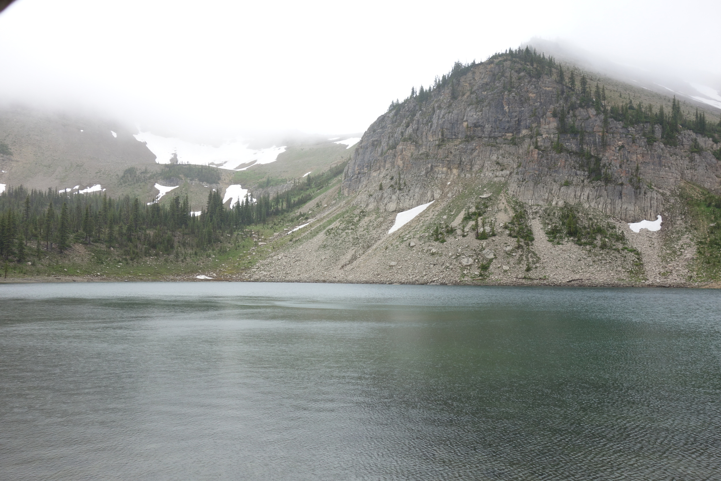 Hastily taken shot of Dean Lake - my camera ain't waterproof, y'know