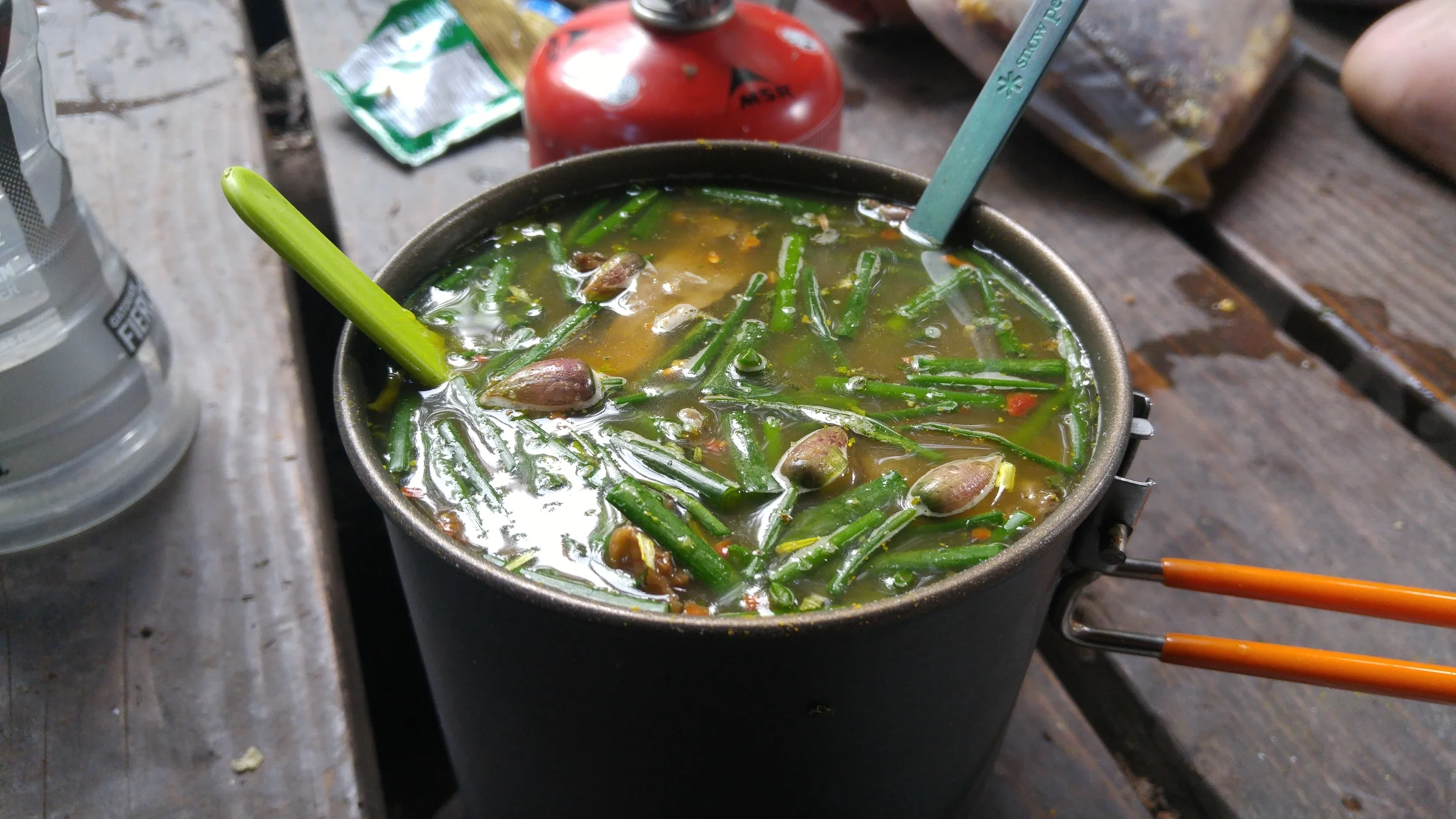 Backcountry gourmet!