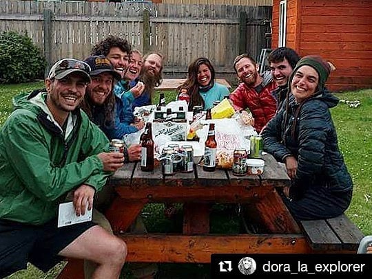 I got my shit together, more or less. I made it to the Northern Terminus and linked up with some old friends and a few new ones. I conducted my first interview 9 days into the hike. After that, it became a bit of a logistical nightmare. Since Don couldn’t be my support crew, I decided I would repeatedly mail my laptop to myself in what we call a Bounce Box, sending it to towns I would reach a week or two later. This was costly and inconvenient, but I didn’t have much choice.
Of the resupply points on the CDT that even have a post office, many are tiny towns where the PO has very limited hours. Sometimes I’d reach a town on a Saturday morning, and the PO would close at noon and not reopen til Tuesday. I didn’t have the time or budget to be hanging around towns for three days, so on many occasions I had to hike through the night in attempt to pick up my box as soon as the PO opened, upload my footage, write and publish a blog post, and get the box sealed back up and mailed out by noon. This plan was foiled more than once by having no luck hitch hiking into town in time after walking through the night.
I shot everything on my own with a Sony RX100, a ZoomHD mic, and a mount called TrailPix that clamps onto your trekking poles and a tentpole to form a tripod. Of course, I was conducting the interviews too, engaged in conversation, not diligently watching the screen to make sure everything remained properly in-frame.
The workflow of trying to direct and give feedback when I could only talk once a week at best was just absurd. A lot of hikers today seem to have internet access all the damn time, but I have Sprint, which is useless out there, and my phone wouldn’t accept a charge from my solar panel or batt pack. So Kristen and I decided we’d just hold off and put out video content after I finished the hike, which felt a bit like failing, but was also a huge relief. When it was all over I had 26 hours of interview footage and god knows how much B roll.