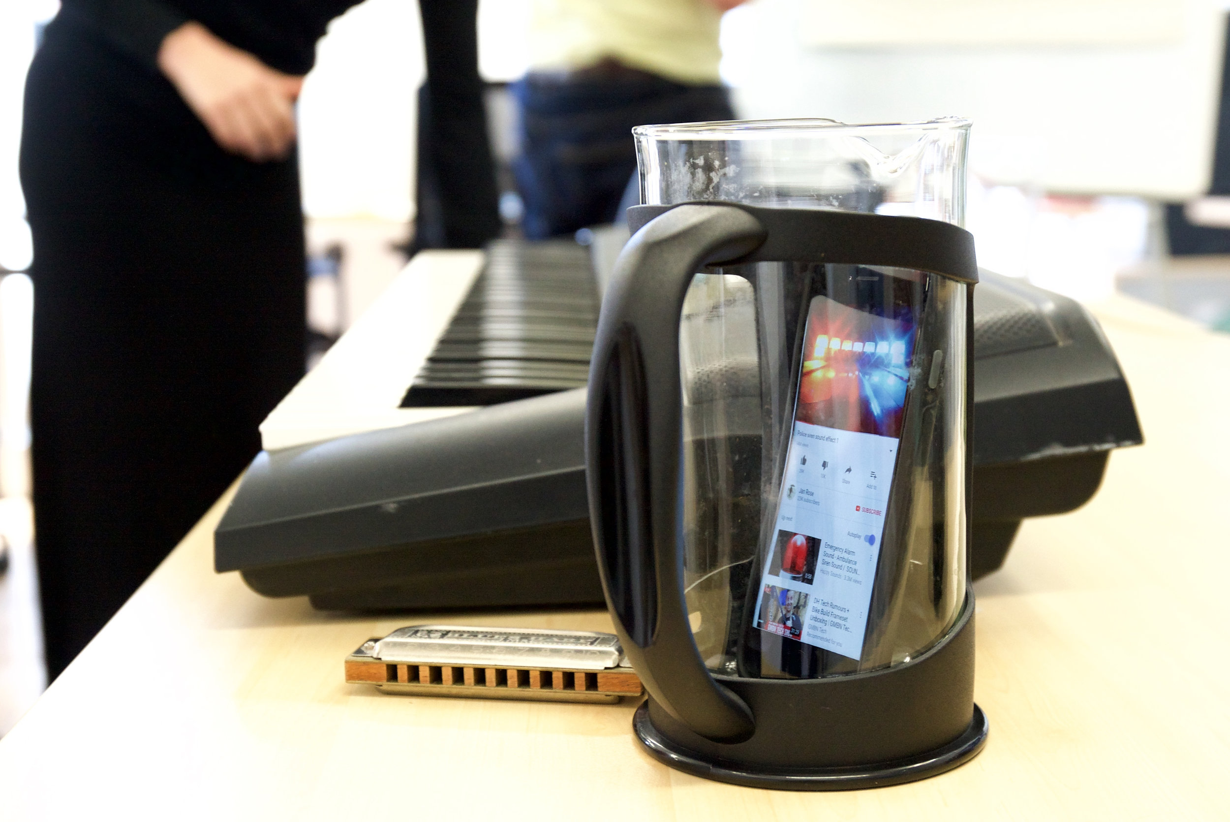 cafetiere amplification