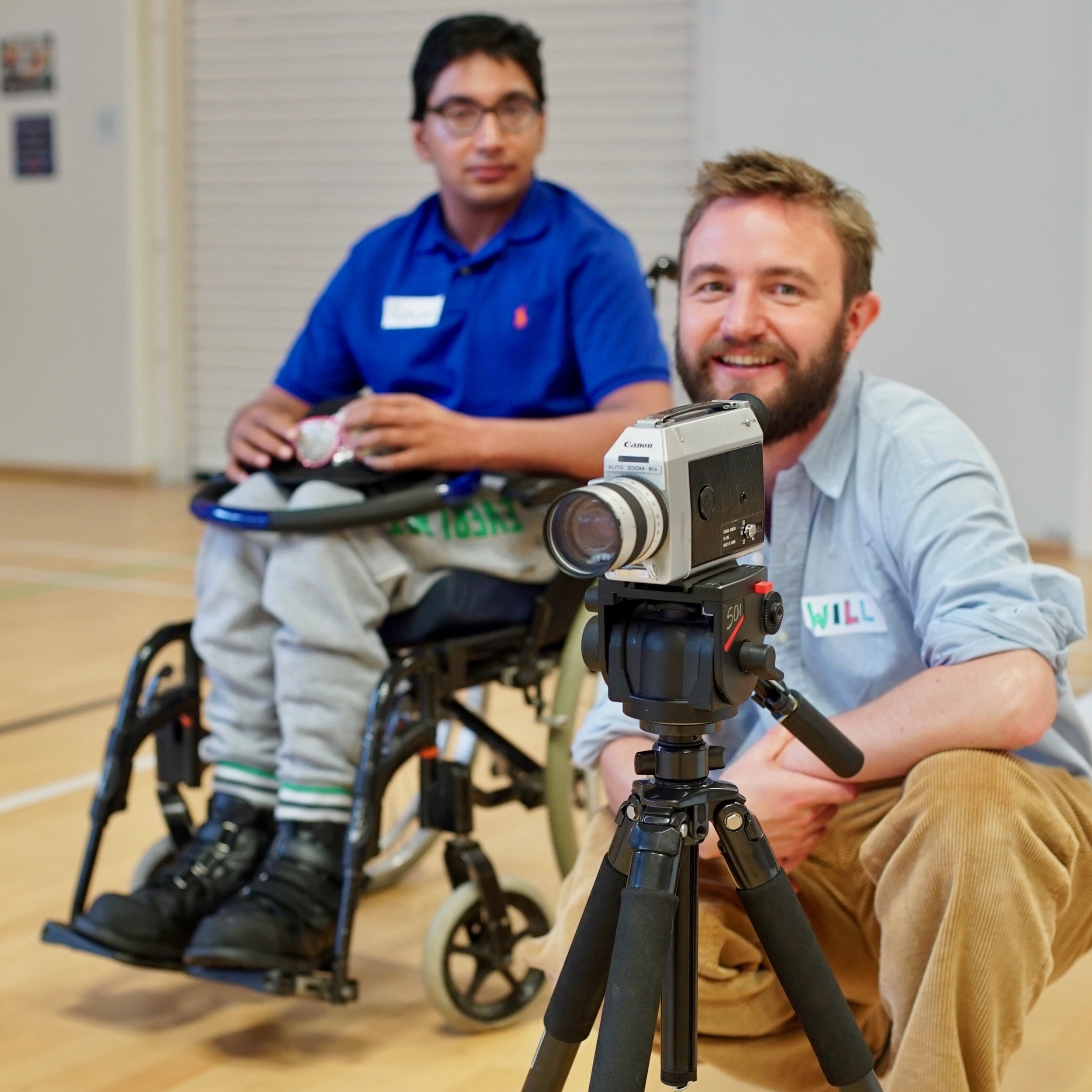 will, rehan and a canon 814