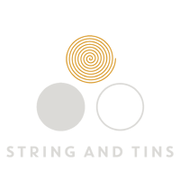 string and tins