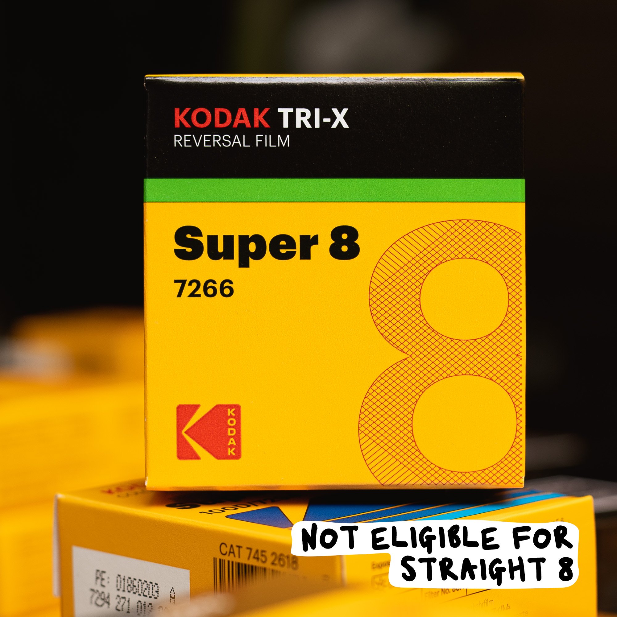 tri-x super 8 film - NOT ELIGIBLE FOR STRAIGHT 8 — straight 8