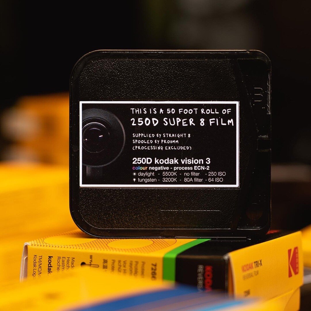 🎞 GET YOUR FILM &amp; GET FILMING 🎞

NEW super 8 film: ektachrome &amp; tri-x   

➕all colour negative films back in stock. we have 250D, the 16-35mm stock that looks dreamy on super 8 but is not usually available on super 8. AND we have more 50D, 