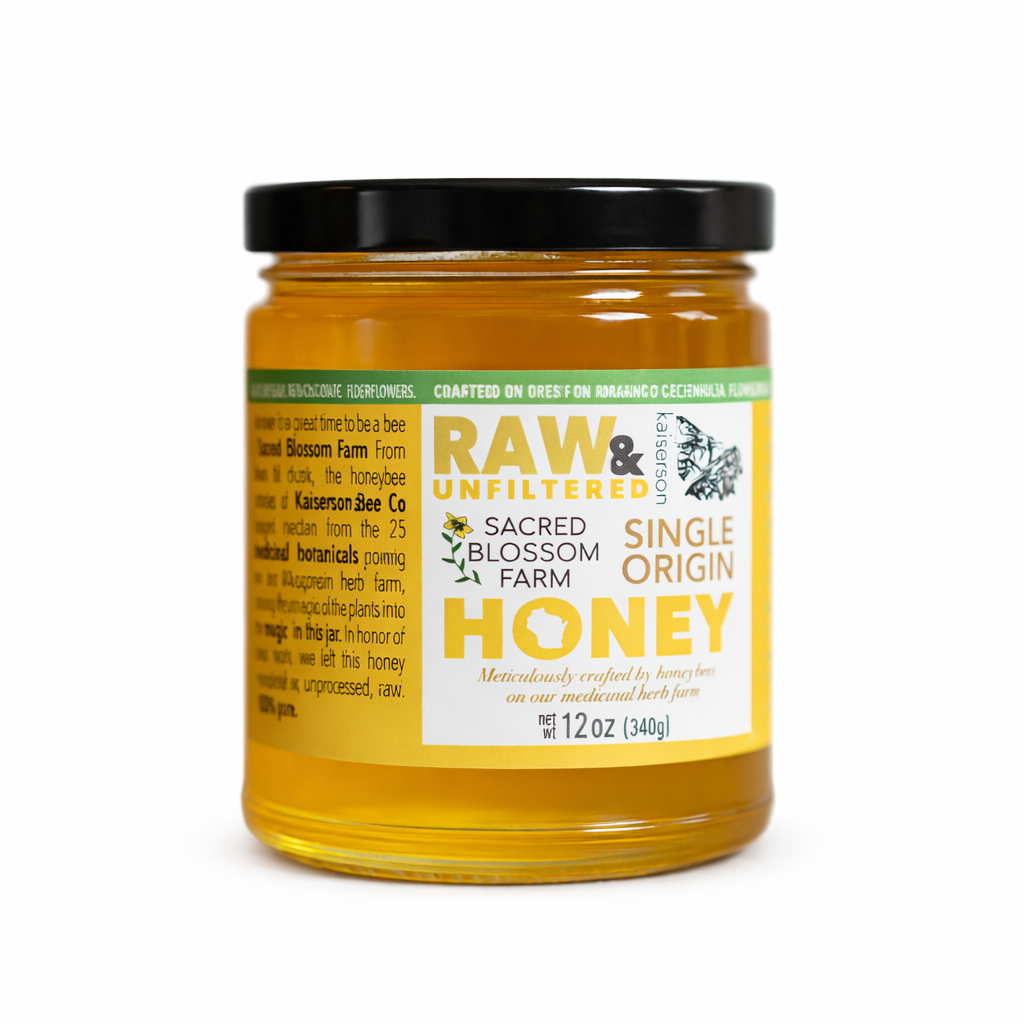 Raw, Unfiltered Honey, 12 oz.