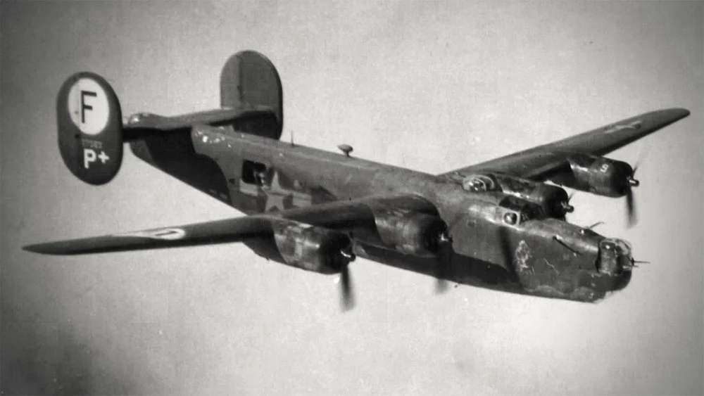 vintage photo of Consolidated B-24