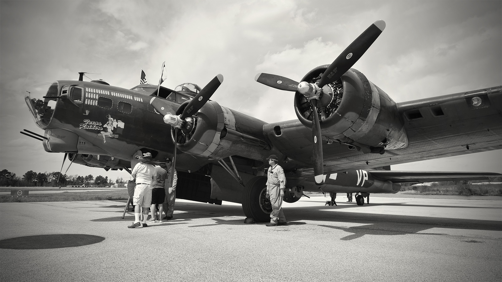 the "Texas Raiders" B-17 (as flown by The Commemorative Air Force)
