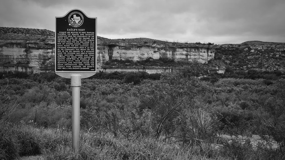 Langtry overlooks the Rio Grande valley