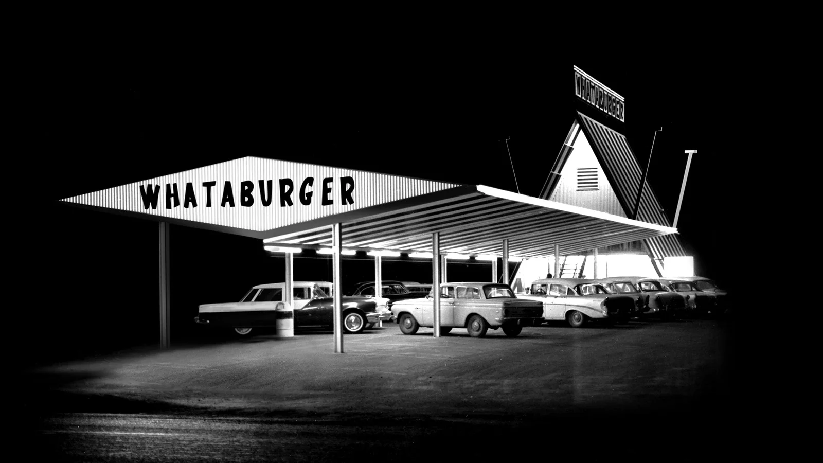 vintage Whataburger A-frame (courtesy Whataburger)