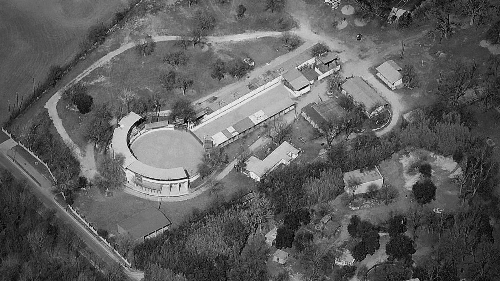 The San Antonio linezo as seen from above.