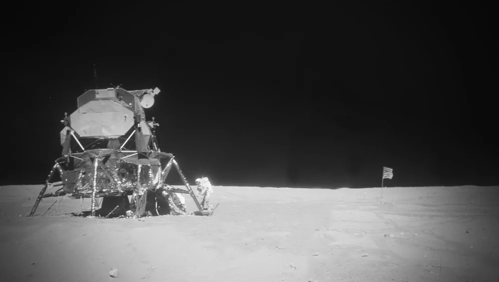 Charlie's home on the surface of the Moon. (image courtesy NASA)