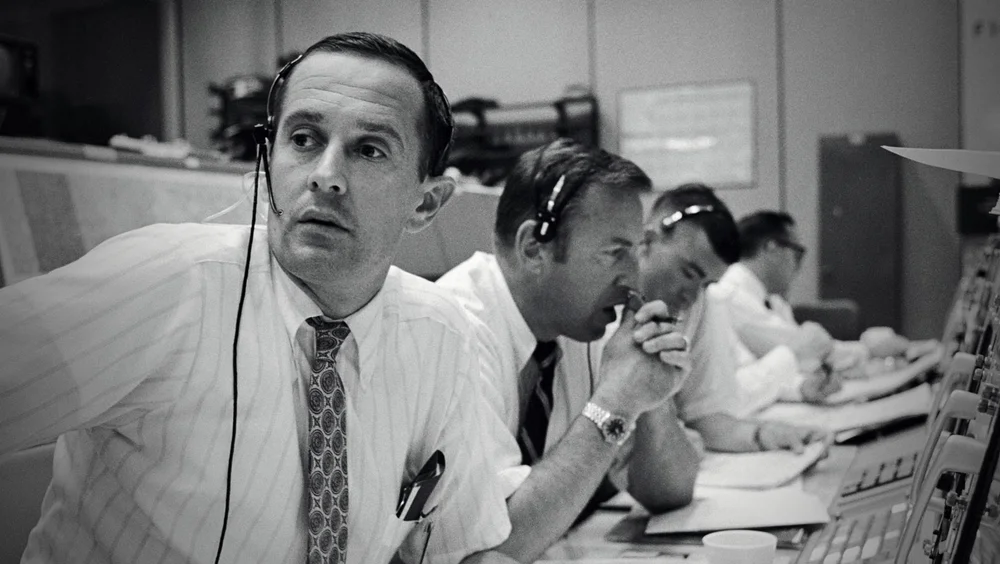 Charlie Duke at Mission Control in 1969. (image courtesy NASA)